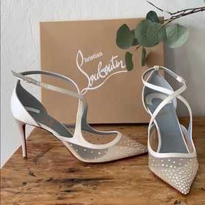 CHRISTIAN LOUBOUTIN Twisstissima Strass 85